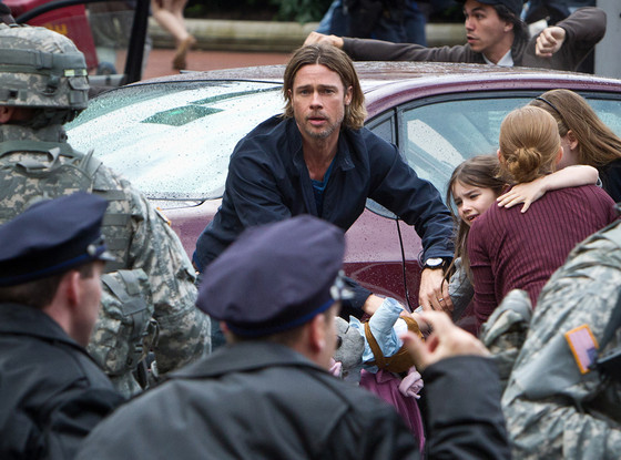 Brad Pitt, World War Z Brad Pitt, World War Z